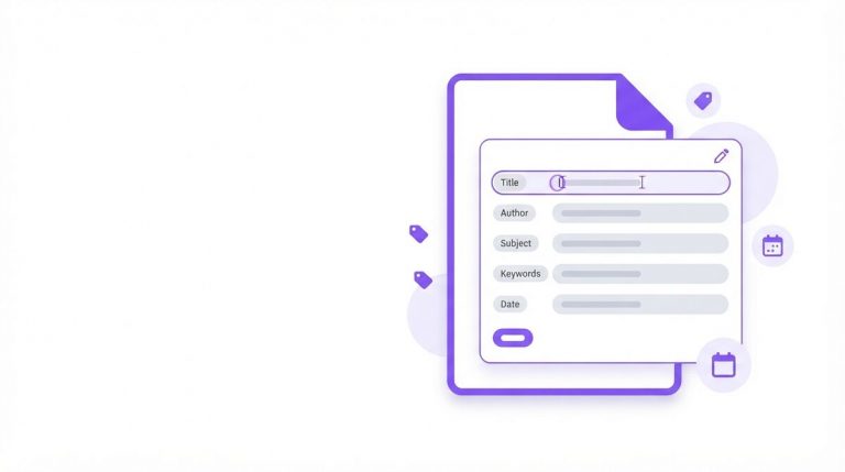 How to Edit PDF Metadata and Properties