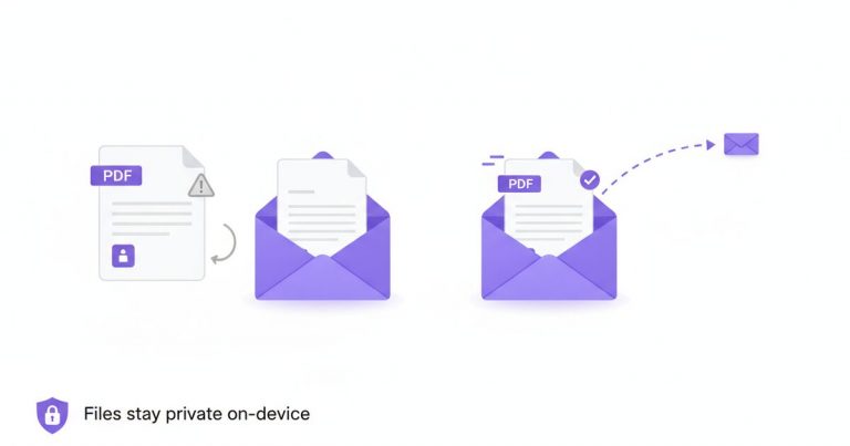 How to Email a Large PDF File That Keeps Bouncing